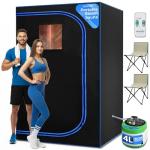 SereneLife 2-Person Portable Home Steam Sauna