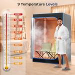 SereneLife 2-Person Portable Home Steam Sauna