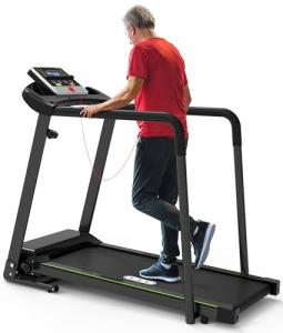 Redliro Foldable Walking Treadmill with Handrail