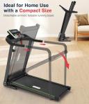 Redliro Foldable Walking Treadmill with Handrail