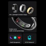 DREAM SPORT Smart Health Tracker Ring - Waterproof