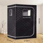 Smartmak Portable Full Size Steam Sauna Tent