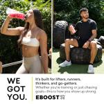 EBOOST Natural Pre Workout Powder - Berry Melon Fizz
