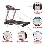 Sunny Health & Fitness Folding Treadmill with Incline