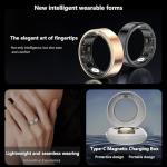 Smart Fitness Tracker Ring for Health and Sleep