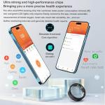 Smart Fitness Tracker Ring for Health and Sleep
