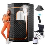 Portable Indoor Sauna Tent with 1200W Steamer