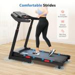CIIHI Foldable Treadmill with Auto Incline and APP