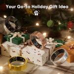 POBOVi Smart Ring: Sleep, Fitness, Stress Tracker