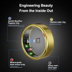 POBOVi Smart Ring: Sleep, Fitness, Stress Tracker