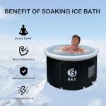 Portable Ice Bath Tub for Athletes and Recovery