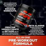 MuscleTech Vapor X5 Pre-Workout Powder, Blue Razz