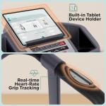 SereneLife Compact Folding Electric Treadmill for Workouts