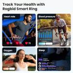 Smart Health Tracker Ring for Fitness and Sleep