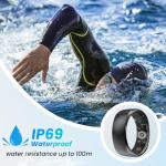 Smart Health Tracker Ring for Fitness and Sleep