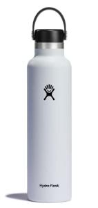 Hydro Flask 24 Oz Insulated White Water Bottle