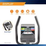 Marcy Magnetic Elliptical Trainer with Wheels