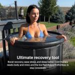 Portable 84-Gallon Ice Bath for Recovery