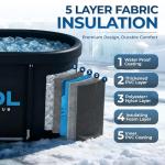 Portable Cold Plunge Tub for Post-Workout Recovery