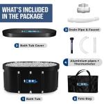 Portable Cold Plunge Tub for Post-Workout Recovery