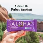 ALOHA Chocolate Fudge Brownie Protein Bars - 12 Count