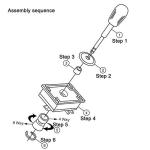 Arcade Joystick Switchable 8-Way Precision Blue