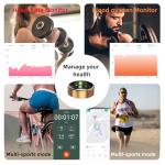 Smart Fitness Tracker Ring for Health & Sleep