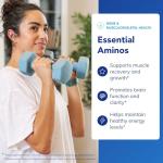 Essential Amino Acids for Muscle Recovery - 180 Capsules