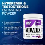 GAT Nitraflex Pre-Workout Powder - Grape Flavor