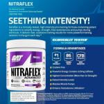GAT Nitraflex Pre-Workout Powder - Grape Flavor