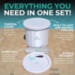 Calmcore Portable Ice Bath Tub for Athletes