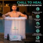 Calmcore Portable Ice Bath Tub for Athletes