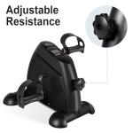 Himaly Mini Under Desk Exercise Bike with LCD