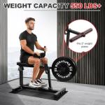 Adjustable Seated Calf Raise Machine for Leg Training