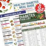 Diabetes Meal Planner and Food List Chart