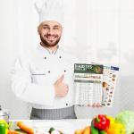Diabetes Meal Planner and Food List Chart