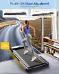 4-in-1 Folding Walking Pad Treadmill for Home