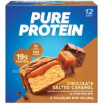 Pure Protein Bars, Chocolate Salted Caramel, 12 Count