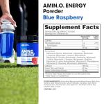 Optimum Nutrition Amino Energy - Blue Raspberry Powder