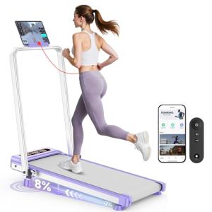 Compact Walking Pad Treadmill with Remote Control
