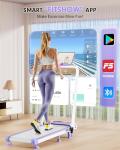 Compact Walking Pad Treadmill with Remote Control