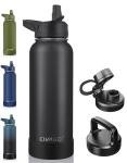 CIVAGO 40 oz Insulated Water Bottle with Straws