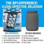 BPI Sports Best BCAA Powder - Blue Raspberry