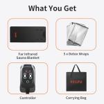 Portable Infrared Sauna Blanket for Home Detox