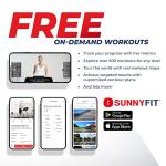 Sunny Health Astra Elite Treadmill with Bluetooth