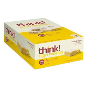 Think! Lemon Delight Protein Bars - 10 Count