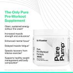 PurePump Natural Pre Workout Powder - Unflavored 30 Servings