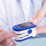 Zacurate Fingertip Pulse Oximeter - Sapphire Blue