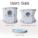 XL Portable Cold Plunge Tub for Athletes