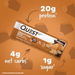 Quest Nutrition Chocolate Peanut Butter Protein Bars - 12 Count